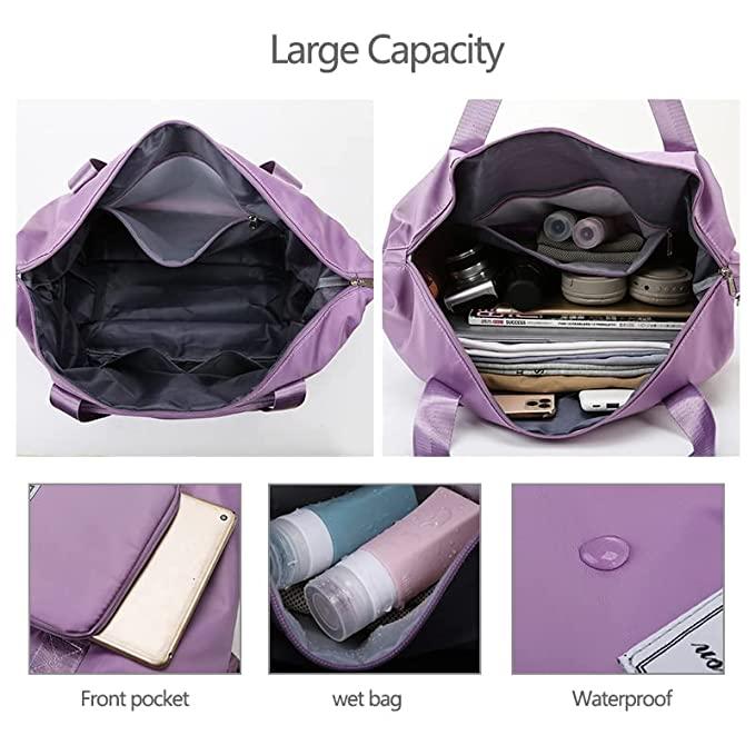 Nylon Foldable Travel Duffle Bag