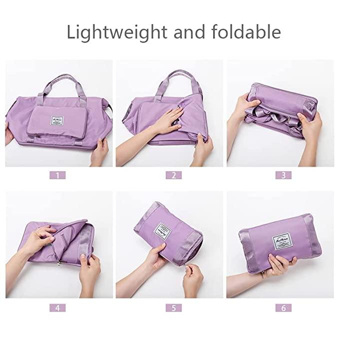 Nylon Foldable Travel Duffle Bag