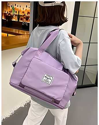 Nylon Foldable Travel Duffle Bag